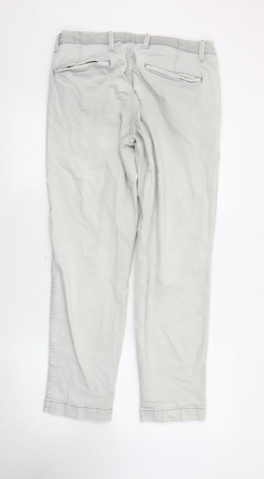 Gap Men's Grey Slim Straight Jeans Size 34