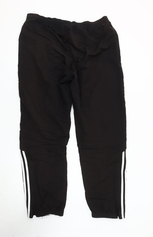 Adidas Men's Black Jogger Trousers, Size L, Sportswear
