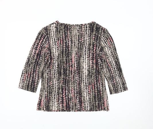 Basler Women's Multicoloured Geometric Top Size 12