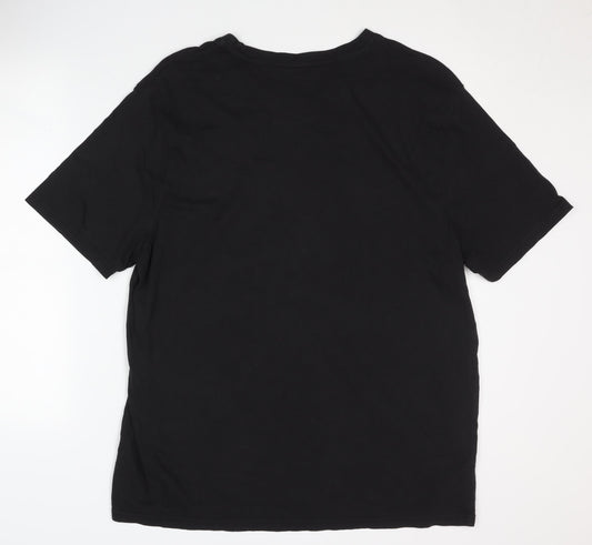 Space Jam Men's Black XL Bugs Bunny T-Shirt