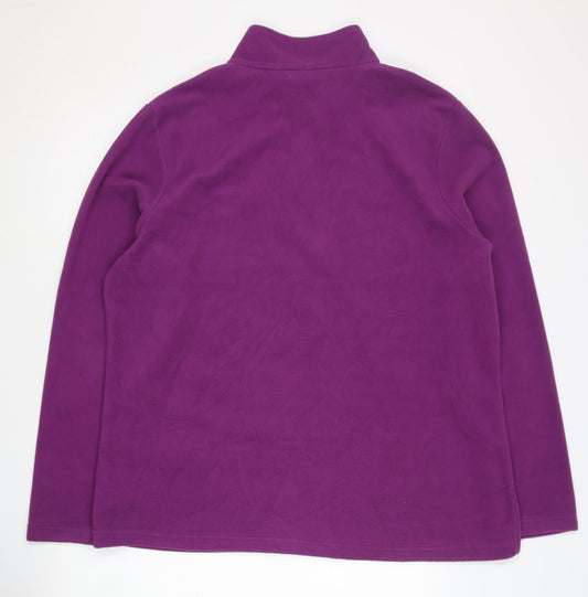 Regatta Women's Purple Pullover Sweatshirt Size 14