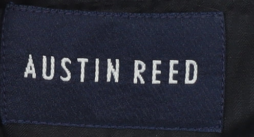 Austin Reed Men's Black Wool Formal Trousers L