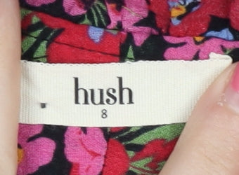Hush Women's Floral Multicoloured Blouse Size 8