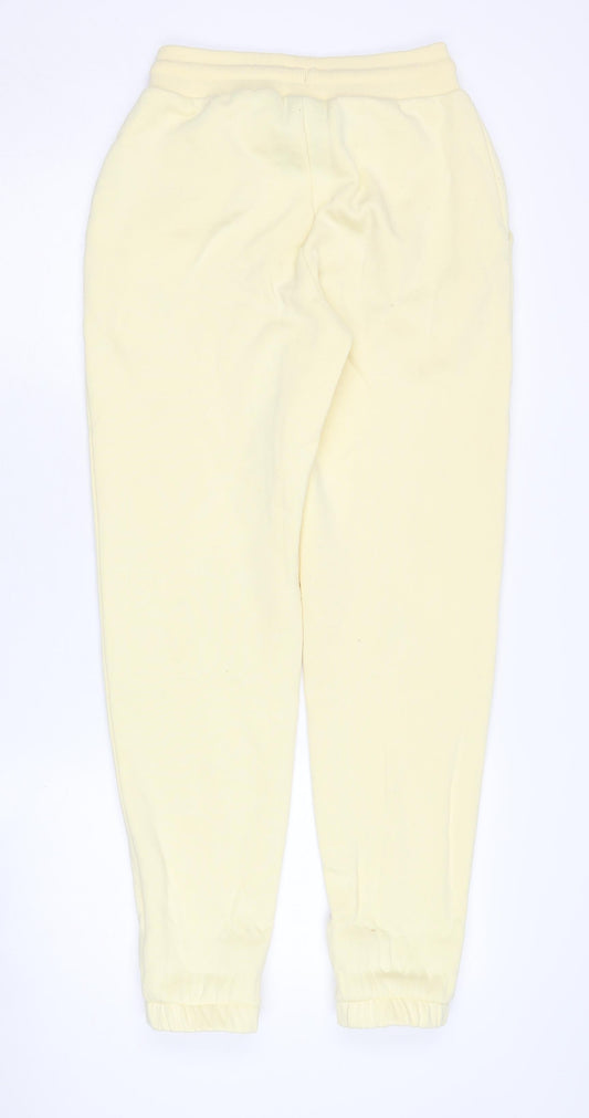 Collusion Women Ivory Jogger Trousers 2XS
