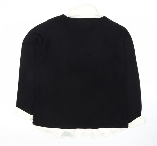 Womens UK Size 18/20 ANNE WEYBURN Black Pullover Jumper