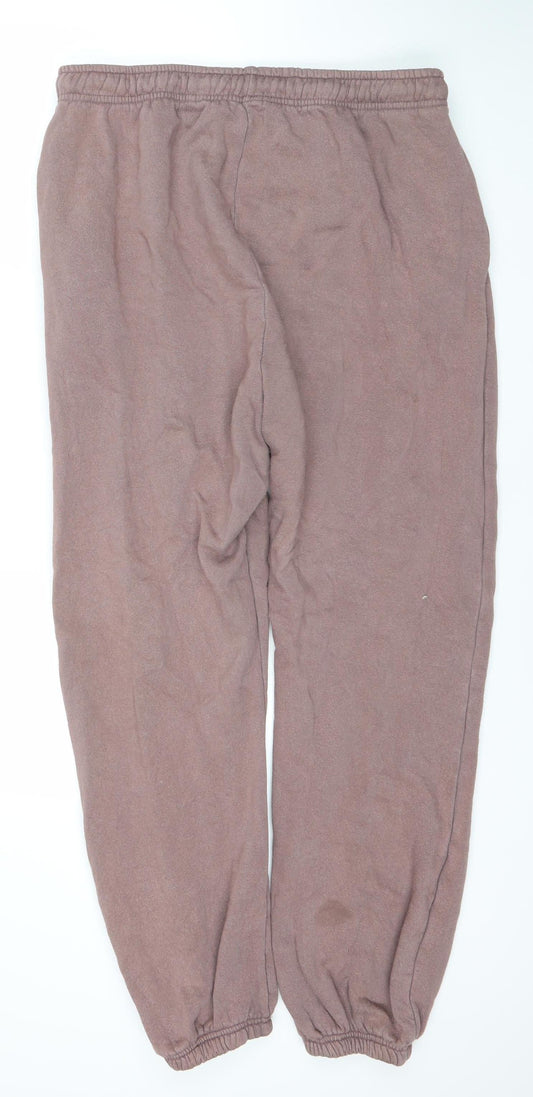 Boohoo Women's Brown Joggers L - Casual Comfort