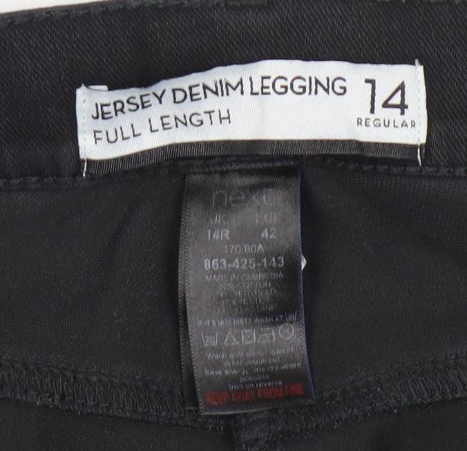 Next Women's Black Jegging, Size 14 Regular