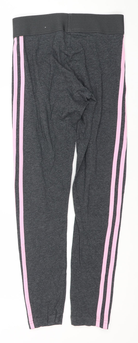 adidas Women's Grey Jogger Trousers Size 6