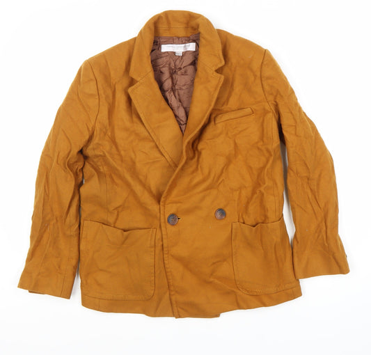 Additional front view of French Connection Women's Brown Blazer, size 10, Regular