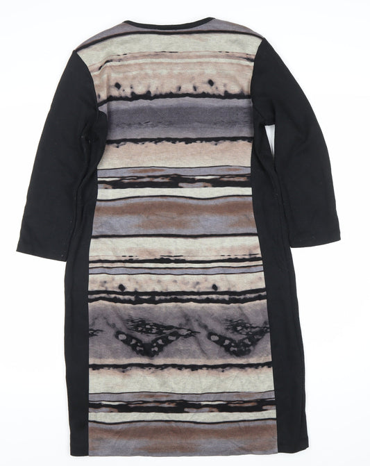 Pomodoro Women's Multicoloured Long Sleeve Dress