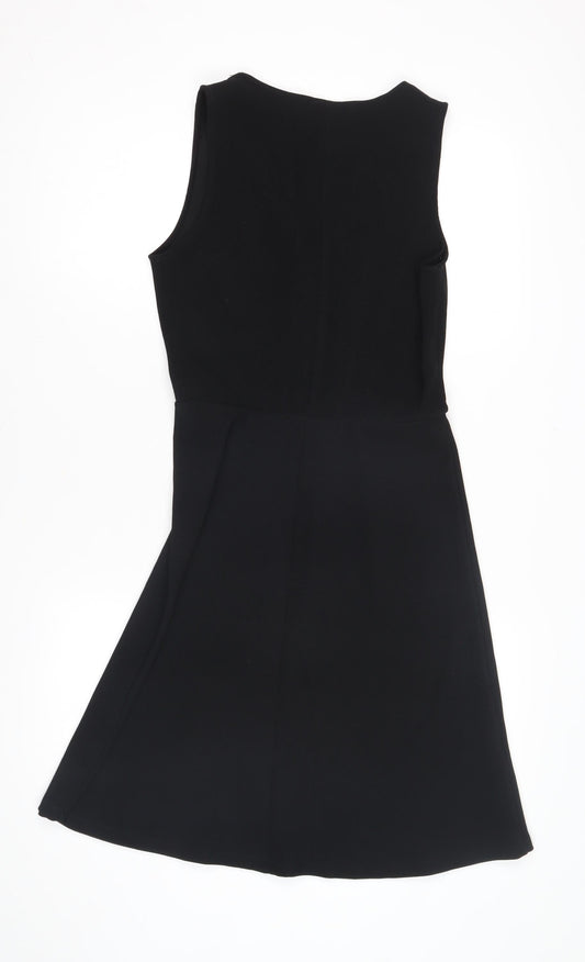 Mango Women's Black A-Line Dress Size 8