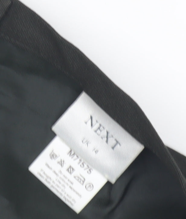 Next Women's Black Pencil Skirt, Size 14, Business