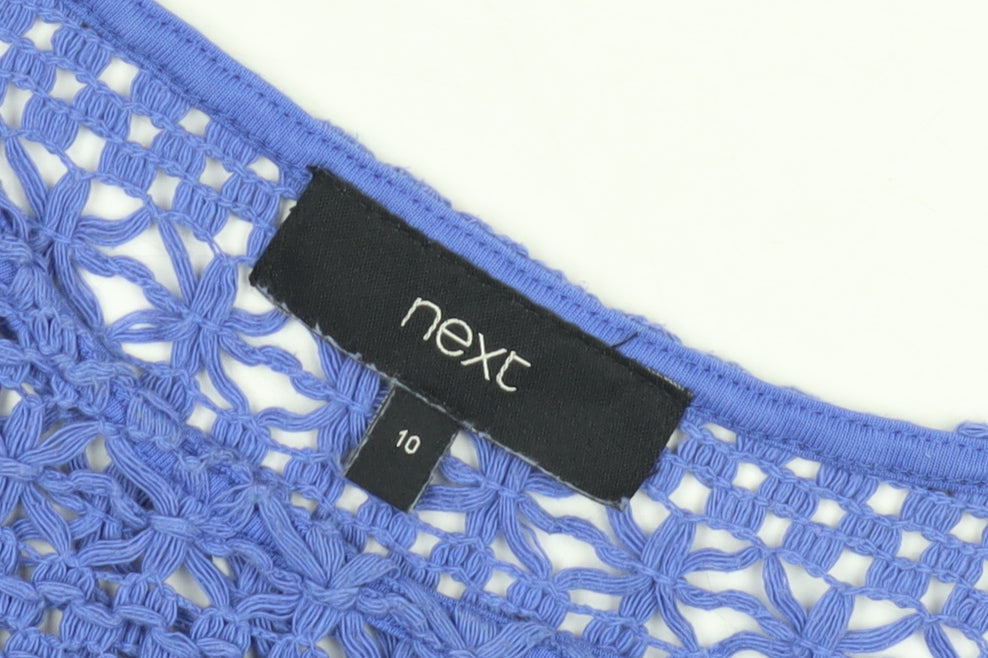 Womens UK Size 10 NEXT Blue Pullover Jumper