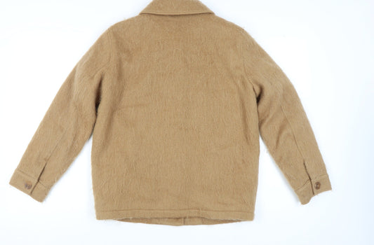 Womens UK Size XS Topshop Beige Basic Jacket