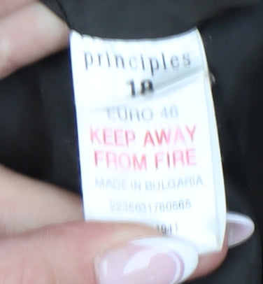 Principles Women's Brown Fringe Skirt