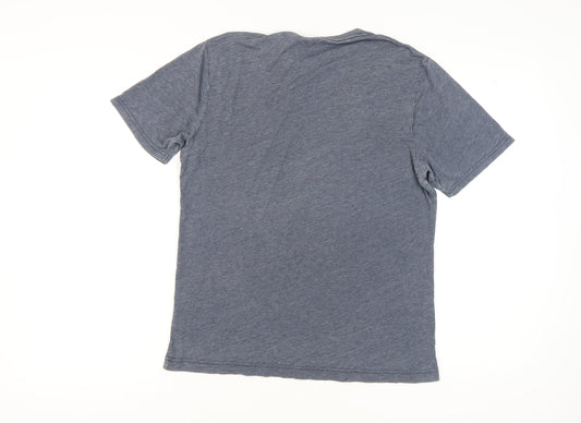 Original Penguin Men's Blue Graphic T-Shirt M