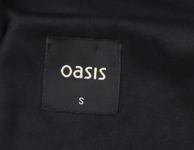 Womens UK Size S Oasis Black