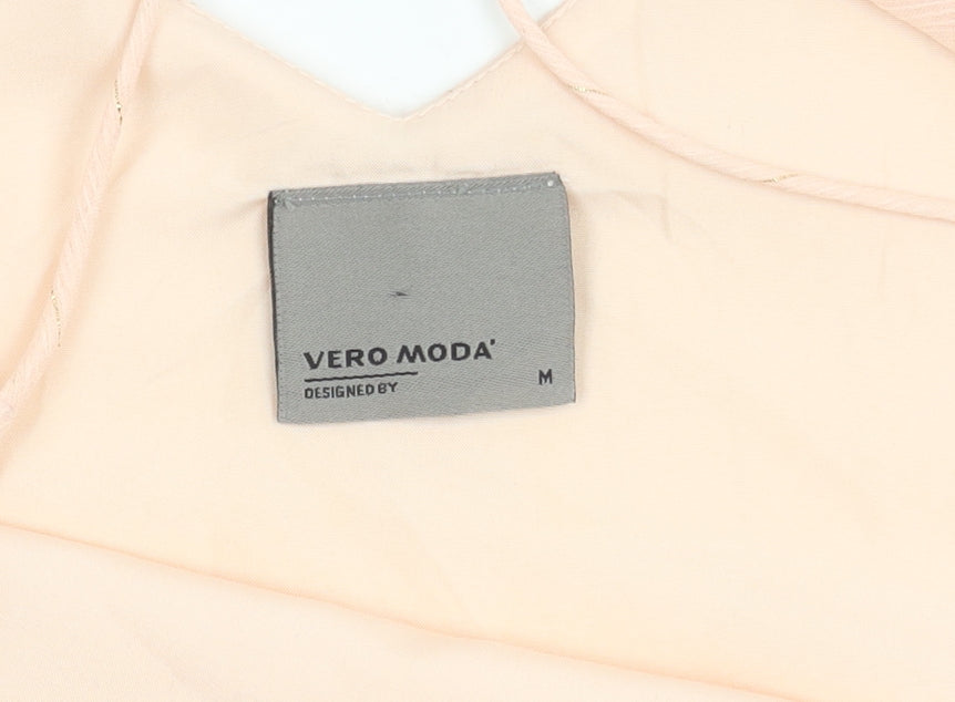 Womens UK Size M VERO MODA Beige Camisole Tank