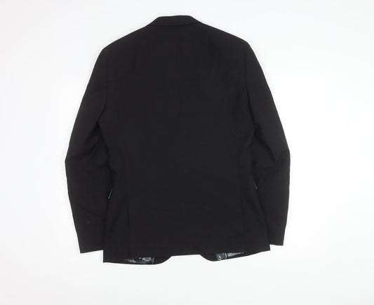 Mens UK Size 38 NEXT Regular Black Suit Jacket