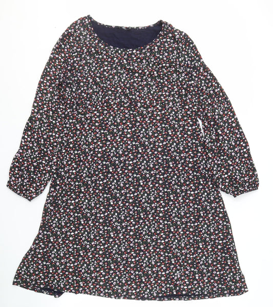 Additional front view of Roman Women Multicoloured Floral Shift Dress, size 14