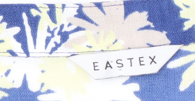 Womens UK Size 20 Eastex Blue Basic Blouse