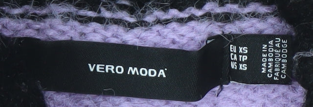 Womens UK Size XS VERO MODA Multicoloured Pullover Jumper