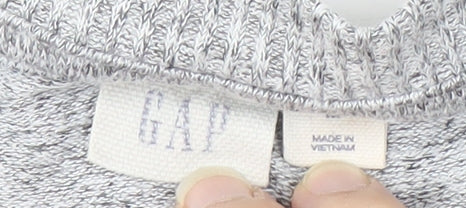 GAP Men’s Grey Crew Neck Pullover Jumper - M