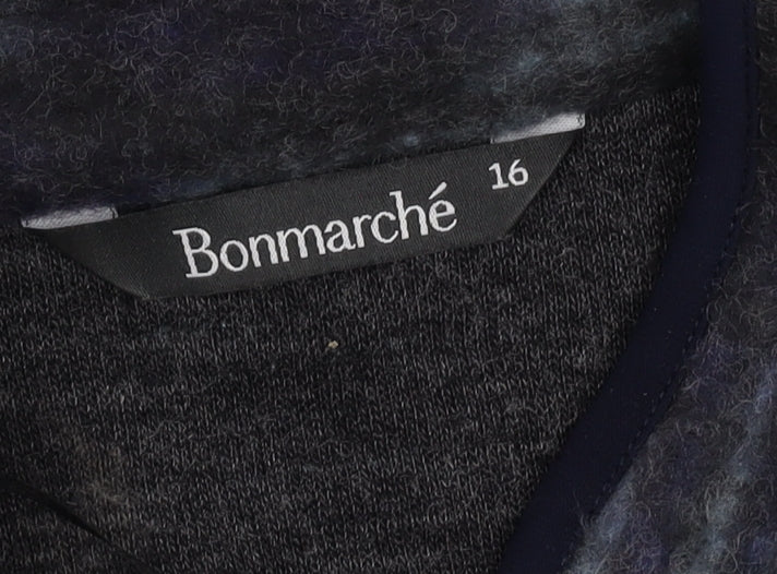 Womens UK Size 16 Bonmarché Multicoloured Cardigan Jumper