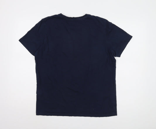 Jack & Jones Men's Blue M Graphic T-Shirt