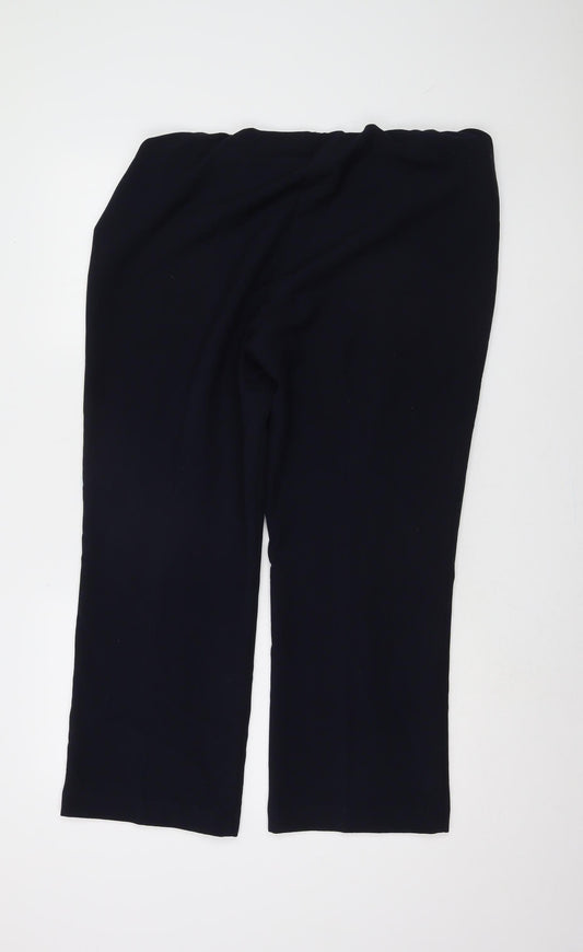 Classic Women's Black Classic Trousers Size 16