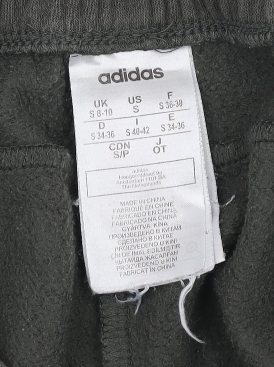 Womens UK Size S adidas Regular Fit Jogger Grey Trousers