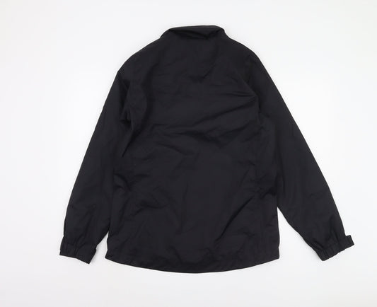 Mens UK Size S Slazenger Black Windbreaker Coat