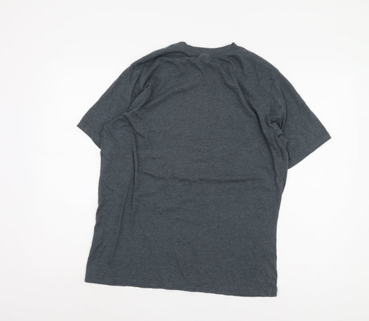 Marvel Men's Grey S.H.I.E.L.D. T-Shirt Large