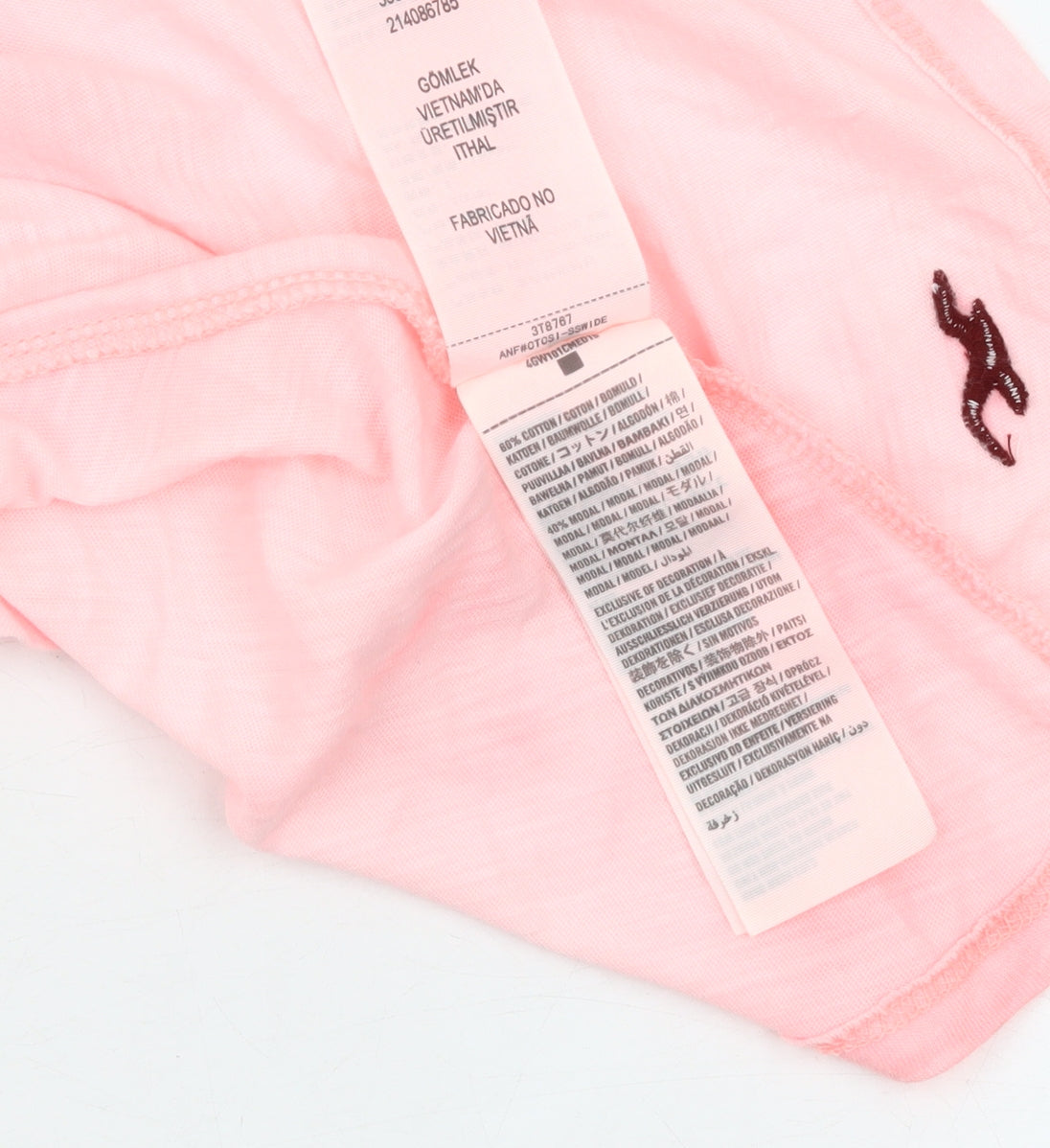 Womens UK Size S Hollister Pink Tunic T-Shirt
