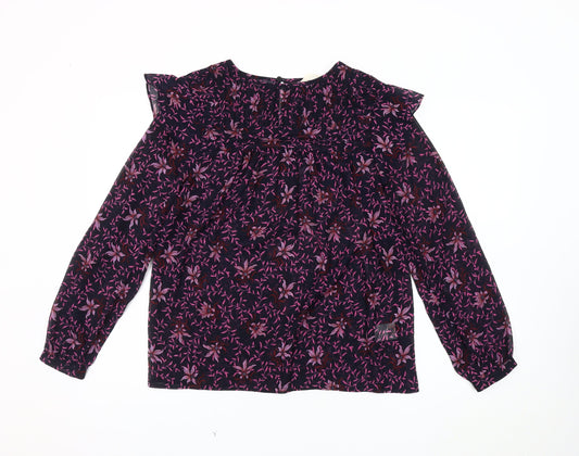 hush Floral Multicoloured Women's Blouse, Size 4