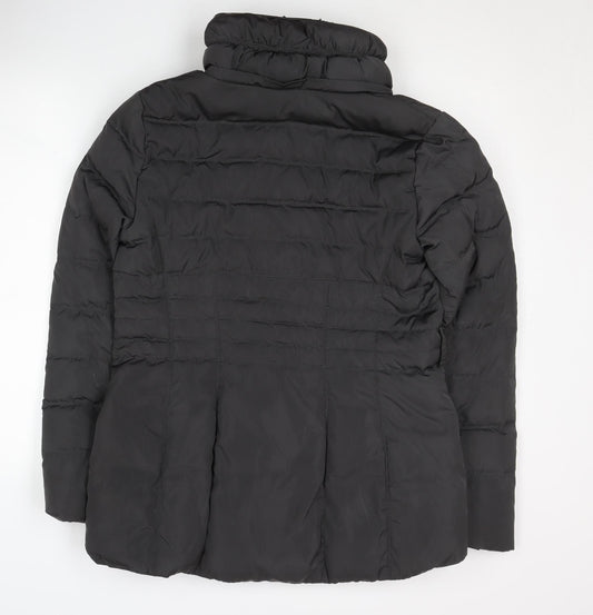 Phase Eight Women's Black Puffer Jacket Size 12