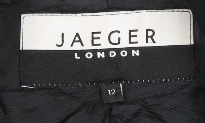 Jaeger Women's Black Suit Jacket Size 12