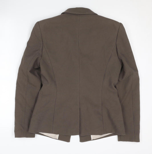 Next Women's Brown Blazer, Size 10, Regular Fit