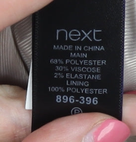 Next Women's Brown Blazer, Size 10, Regular Fit