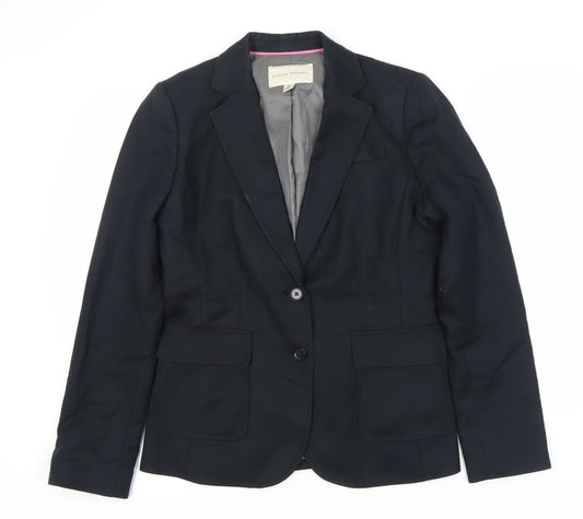 Womens UK Size 10 Banana Republic Regular Black Suit Jacket