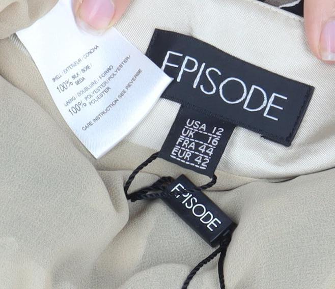 EPISODE A-Line Multicoloured Floral Skirt Size 14