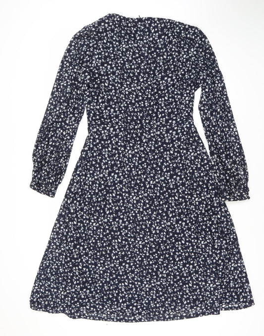 Phase Eight Women's Blue Floral A-Line Dress