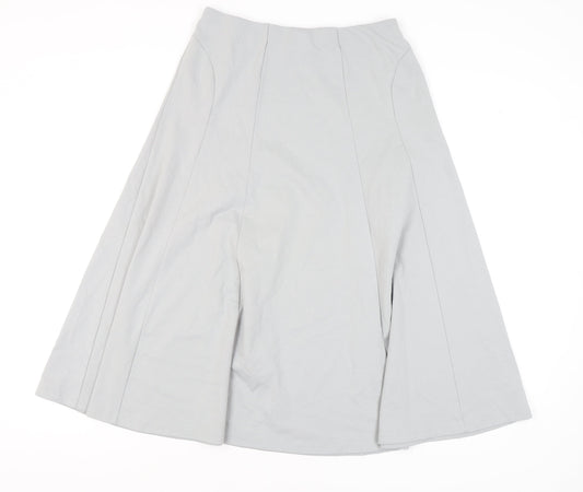 Damart Women's Grey A-Line Long Skirt Size 14