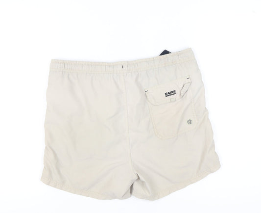 Maine New England Men's Beige Casual Shorts S