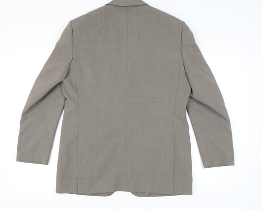 Mens UK Size 40 Greenwoods Regular Brown Suit Jacket