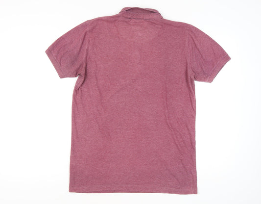 Brave Soul Men's Red Polo Shirt XL Short Sleeve Solid