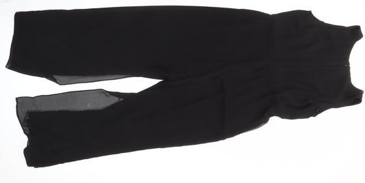 Wallis Women's Black Sleeveless Studded Jumpsuit