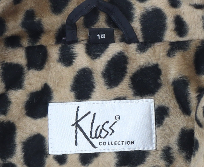 Klass Collection Women's Black Puffer Coat Size 12