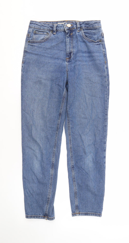 Mens UK Size 28 ASOS Regular Fit Straight Blue Jeans