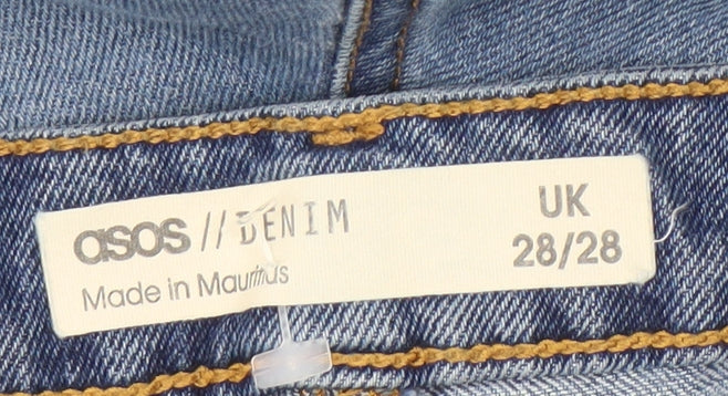 ASOS Men's Blue Straight Denim Jeans Size 28